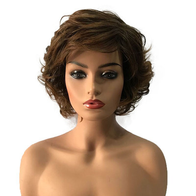 

StrongBeautyWomen Wigs Medium Wavy BlacDark BrownDark Red Wigs Synthetic Wig Toupee Remy Hair Wigs Paula Young Wig COLOUR CHOICE