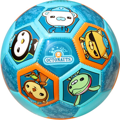 

Submarine Small Column OCTONAUTS Childrens Football Kindergarten Baby Sports Toy Ball Inflatable Small Ball 13cm Blue H1005H1
