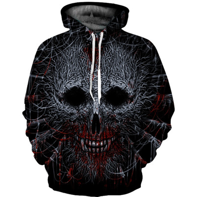 

QL-571 Mens Hoodie 3D Printed Women Pullover Sweater