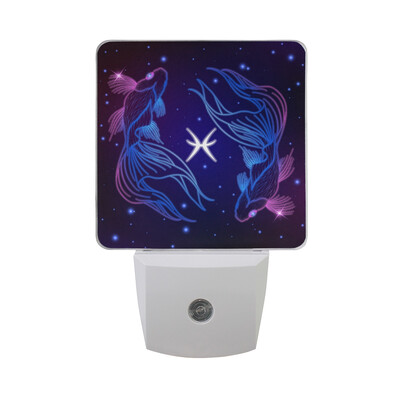 

ALAZA Gemini LED Night Light With Smart Dusk To Dawn SensorConstellation Plug In Night Light