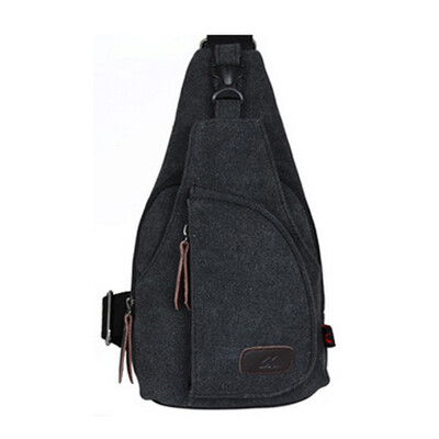

Men Canvas Retro Handbag Messenger Shoulder Sling Military CrossBody Chest Bags
