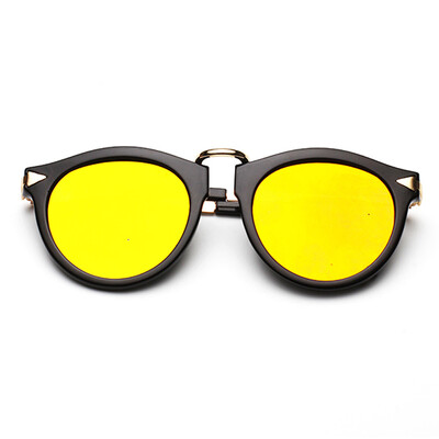 

FEIDU 2015 Vintage New Brand Designer Arrow Round Sunglasses Women Metal Arrows Sun glass Gafas Oculos De Sol Fminino