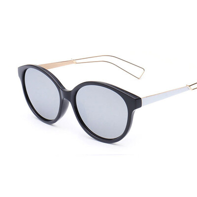 

FEIDU Round Sunglasses Women Brand Designer Oval Mirror Glasses Vintage Oversize Frame Sun Glasses Oculos De Sol Feminino Gafas