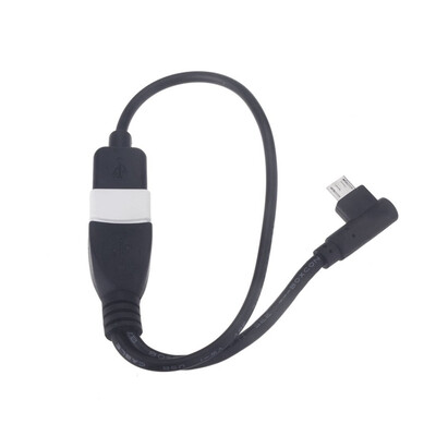 

White 28cm USB 20 MaleMicro 5 Pin Male to USB Female Host OTG Converter Cable