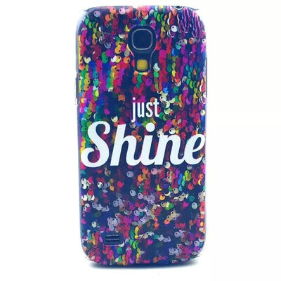 

в случае Samsung Galaxy S4 мити мини - красочные печати прозрачной пленкой обложки для Samsung заимствования по телефону i9190 тяжело телефон дело