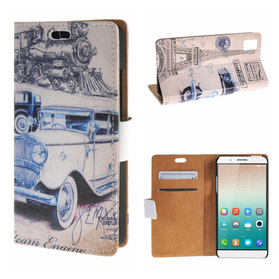 

MOONCASE Huawei Honor 7i ЧЕХОЛ ДЛЯ Flip Wallet Card Slot Stand Leather Folio Pouch /a03