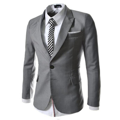 

Zogaa New Mens Suit Slim