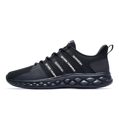 

Jordan mens shoes running shoes leather surface breathable lightweight casual shoes men XM3580227B black 445