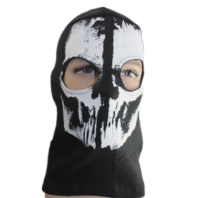 

Ghost Skull Mask Full Face Skeleton Hood Balaclava Biker Motorcycle Riding Cycling Masks Costume Halloween Props