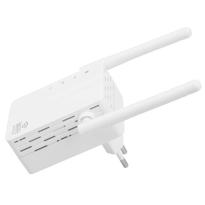 

WD-R606U 300Mbps Wireless Range Extender WiFi Repeater Signal Booster Amplifier Wall Mounted Dual Antenna