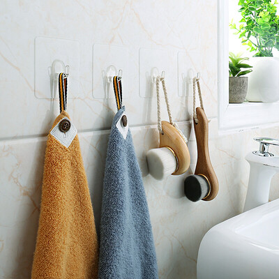 

ShuangQing ShuangQing no trace hook hook wall hanging free punching door back coat hook 10 only SQ-5178
