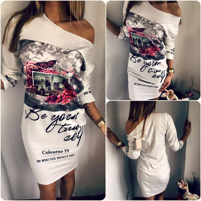 

Womens Fashion Floral Printeed Plus Size Party Dresses