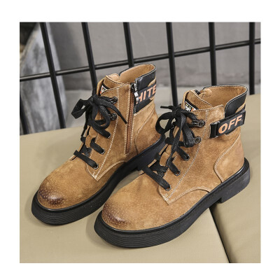 

2018 new fashion Martin boots female British wind retro students Korean version of the wild single boots motorcycle short boots