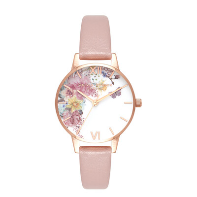 

Olivia Burton Womens Watch OB Print Fashion Quartz Womens Watch OB16EG100