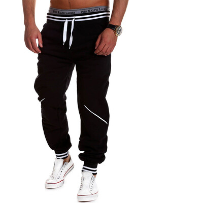 

New Fashion Male Cotton Personality Nightclub Drop Crotch Hip Hop Trousers Men Harem Pants