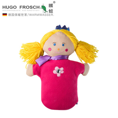 

HUGO FROSCH warm frog Germany imported hot bag water cartoon doll coat hand warm hand princess puppet 08L 0553