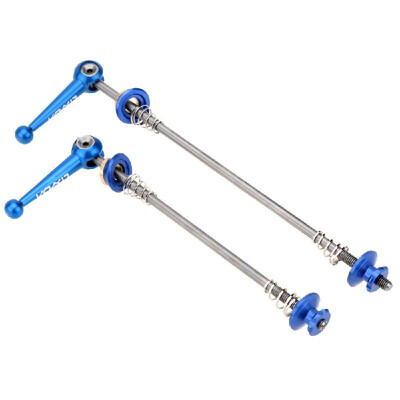 

2Pcs Quick Release Titanium Skewers for MTB Mountain Road Bike L2N2