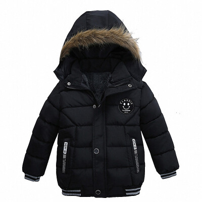 

Baby Boys Jacket 2018 Autumn Winter Jacket For Boys Children Jacket Kids Hooded Warm Outerwear Coat For Boy Clothes 2 3 4 5 Year