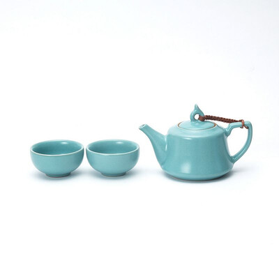 

Ru pea green teaset