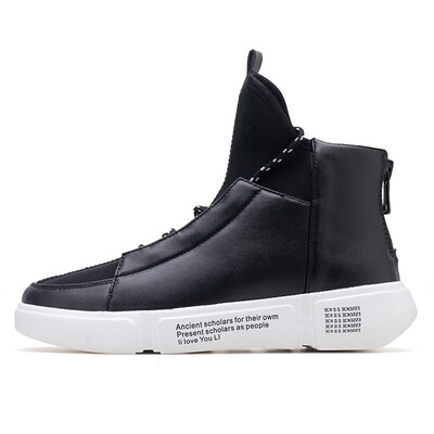 

Casual 2018 new middle-aged mens shoes personality wild mens fashion mens shoes high tide shoes autumn