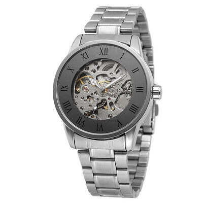 

Winner skeleton mechanical watch w207