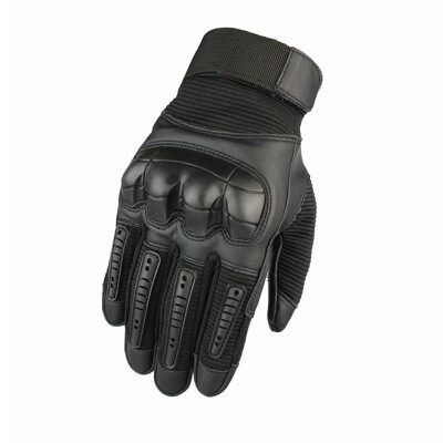 

NeillieN Motorcycle GlovesTouch Screen Mens Military Rubber Hard Knuckle Full Finger GlovesRiding gloveA16 touch screen glove