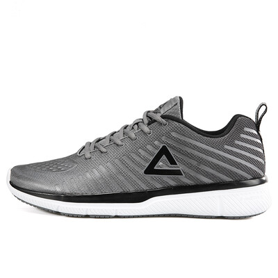 

PEAK mens shoes new light&comfortable running shoes casual sports shoes men E73547H steel gray 45 yards