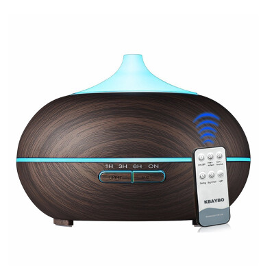 

300ML Aroma Diffuser Aromatherapy Wood Grain Essential Oil Diffuser Ultrasonic Cool Mist Humidifier For Home Remote Control