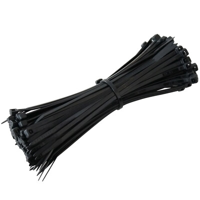 

Haile ZD-10H-100 black nylon cable ties multi-function strap 3 100mm 100