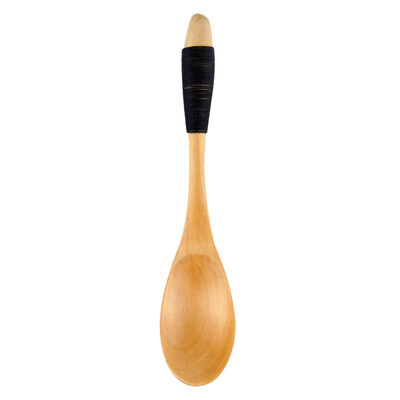 

Jia Chi Nan wood spoon wood spoon wood coffee color wrapped JC-TS01
