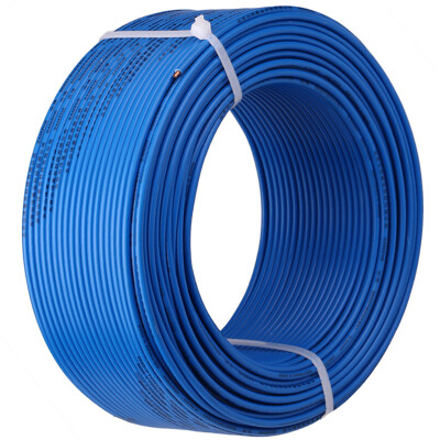 

Shanze (SAMZHE) wire and cable SZB-BV2.5 square national standard single-core single-stranded hard copper wire 100 meters blue