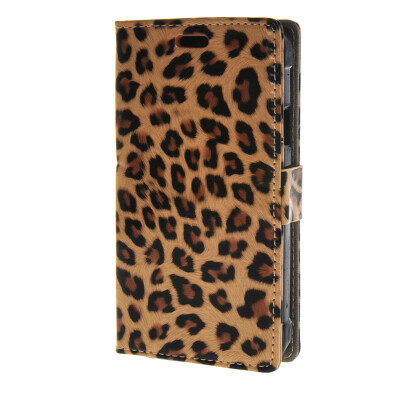 

MOONCASE Leopard Стиль кожа флип Бумажник Слот для карты отойти чехол для Samsung Galaxy Xcover 3 G388F леопард