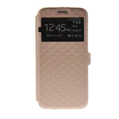 

MOONCASE New Fashion Leather Side Flip Wallet Card Stand Pouch ЧЕХОЛ ДЛЯ Samsung Galaxy S6 Gold