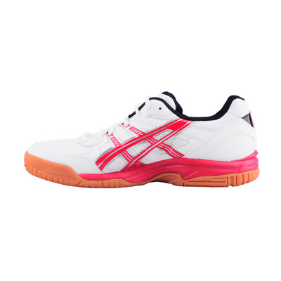 

Yaseshi asics badminton shoes COURTRUSHING men&women neutral shoes indoor&outdoor sports shoes TOB517 TOB517-0123 white red 46