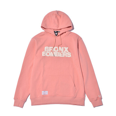 

NewEra New York also 2018 autumn&winter new hooded sweater NY Yankees tide models fashion simple cool hip hop men&women couples comfortable warm jacket 11887709 peach powder
