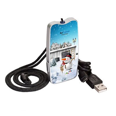 

AirTamer A310 Personal Wearable Portable Air Purifier Christmas Snowman
