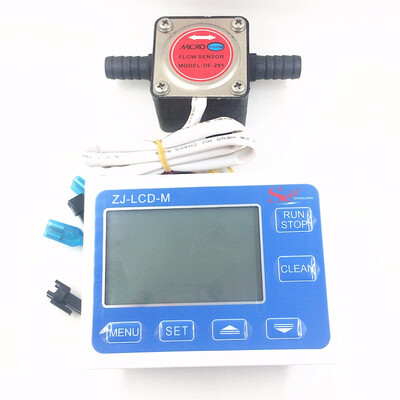 

Oval gear flow meter oil flow sensor Hall flowmeter fuel gauge counter Milk chemicals paint detergent flow indicator G12 LCD