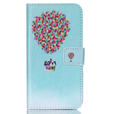 

MITI Cute Cartoon Painting love flower Wallet Case For Samsung GALAXY J2 J200 J200F cell phone case for J2