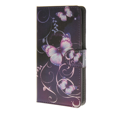 

MOONCASE Butterfly style Leather Wallet Flip Card Slot Stand Pouch Case Cover for Microsoft Lumia 540 A13