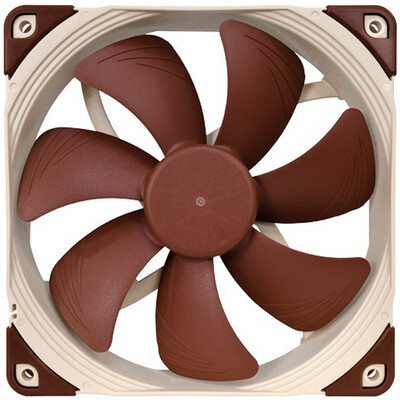 

Noctua NF-A14 PWM Premium Quiet Fan 4-Pin 140 mm Brown