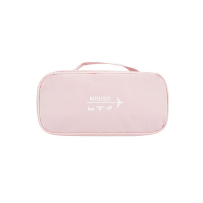 

MINISO Travel Storage - Underwear Storage Bag Portable Multifunction Waterproof&Dirty Pink
