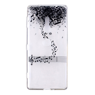 

MOONCASE Sony Xperia XZ2 high-transparent painted TPU-music