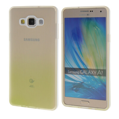 

MOONCASE Galsxy A7 Case Rainbow Flexible Durable Silicone Gel TPU Skin Slim Case Cover for Samsung Galsxy A7 / a08