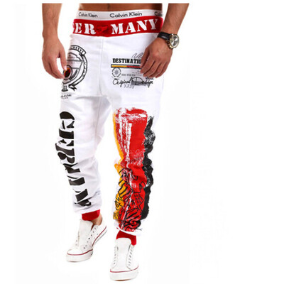 

Zogaa New Mens Active Pants Fashion Printing Casual