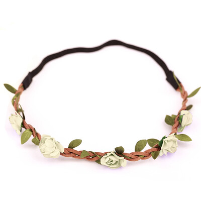 

из людей стиле смесь цвет цветочные цветок свадьбу hairband фестиваль девочек