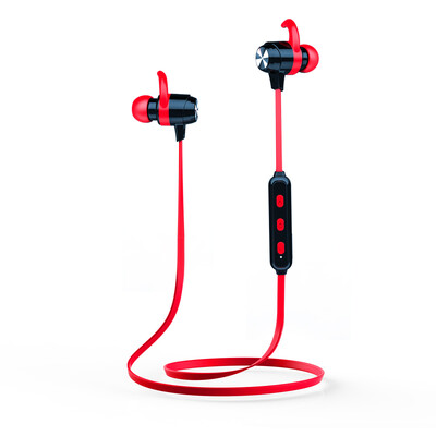 

Newman wireless Bluetooth sports call music Bluetooth headset in-ear stereo lightweight wear comfortable universal N8 red