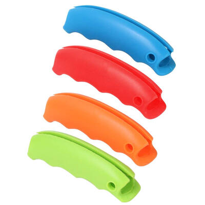 

UpperX Set of 4 Silicone Plastic Bag Holders Assorted Colours