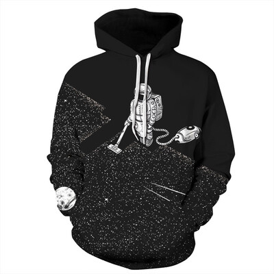 

QYDM0182Mens Hoodie 3D Printed Women Pullover Sweater