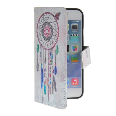 

MOONCASE Pattern Style Leather Side Flip Wallet Card Slot Pouch Stand Shell Back ЧЕХОЛ ДЛЯ Apple iPhone 6 Plus