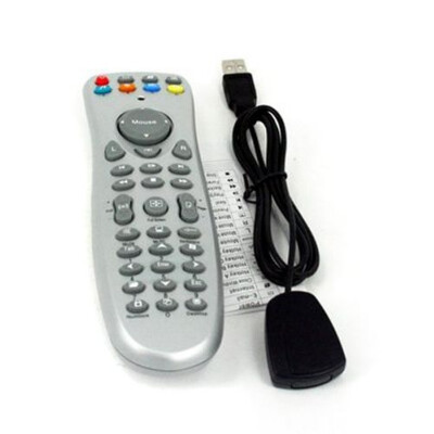 

Remote Control USB Sliver Tone Plastics For Windows XP 7 PC Vista